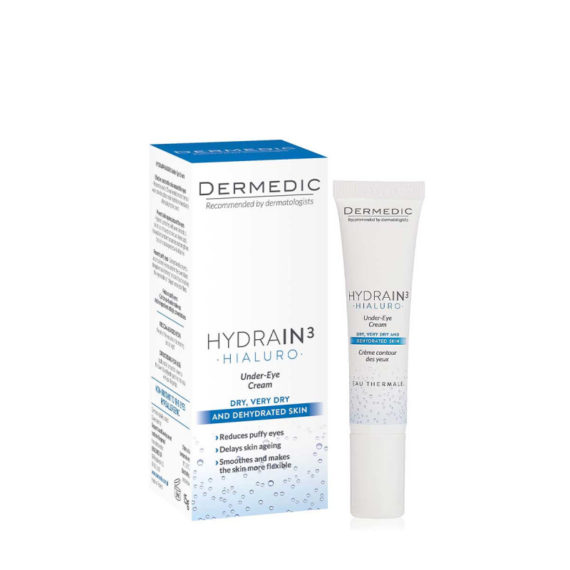 Crème contour des yeux - Dermedic Hydrain 3 Hialuro - 15ml